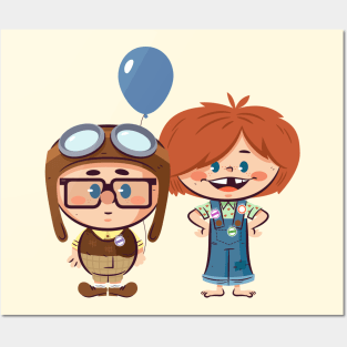 Adventure mates Posters and Art
